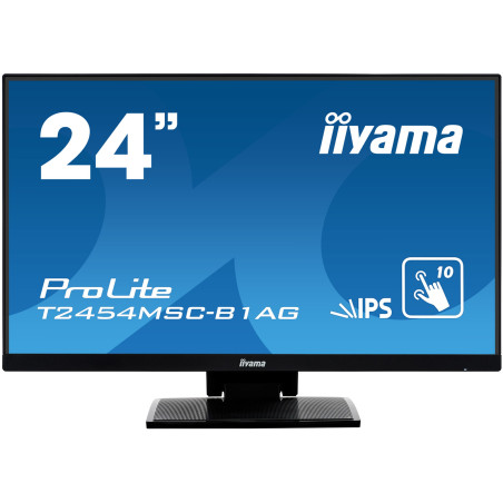 ProLite T2454MSC-B1AG pantalla para PC 60,5 cm (23.8) 1920 x 1080 Pixeles Full HD LED Pantalla táctil Multi-usuario Negro