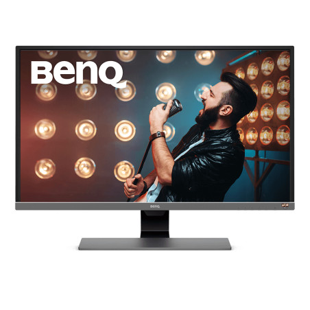 EW3270U pantalla para PC 80 cm (31.5) 3840 x 2160 Pixeles 4K Ultra HD LED Negro, Gris, Metálico