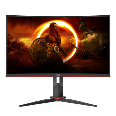 CQ27G2S/BK pantalla para PC 68,6 cm (27) 2560 x 1440 Pixeles Quad HD Negro, Rojo