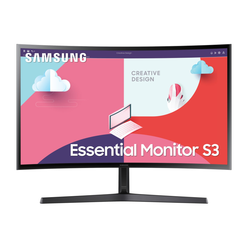 Essential Monitor S3 S36C LED display 61 cm (24) 1920 x 1080 Pixeles Full HD Negro