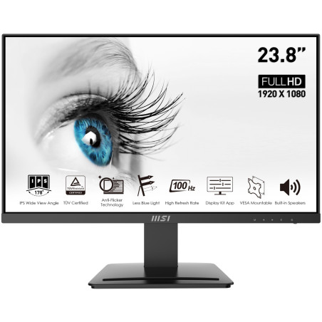 Pro MP243X pantalla para PC 60,5 cm (23.8) 1920 x 1080 Pixeles Full HD Negro