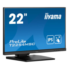 ProLite T2254MSC-B1AG pantalla para PC 54,6 cm (21.5) 1920 x 1080 Pixeles Full HD LED Pantalla táctil Negro