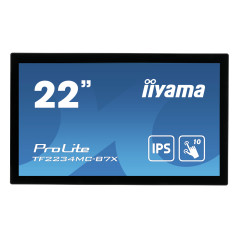 ProLite TF2234MC-B7X pantalla para PC 54,6 cm (21.5) 1920 x 1080 Pixeles Full HD LED Pantalla táctil Multi-usuario Negro