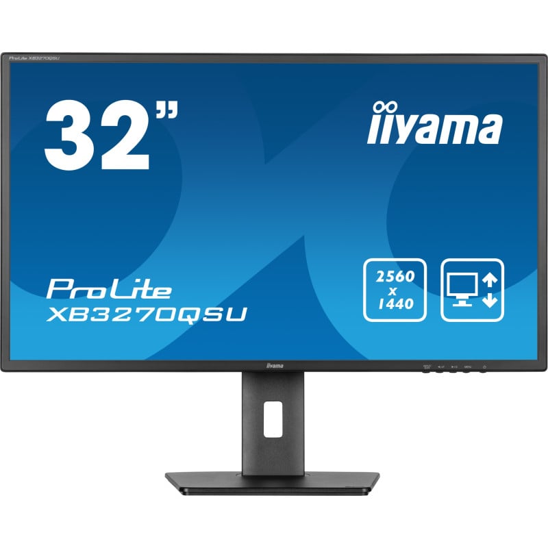 ProLite XB3270QSU-B1 pantalla para PC 81,3 cm (32) 2560 x 1440 Pixeles Wide Quad HD LED Negro