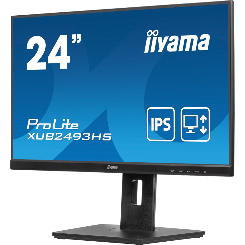 ProLite XUB2493HS-B6 pantalla para PC 60,5 cm (23.8) 1920 x 1080 Pixeles Full HD LED Negro