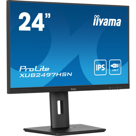 ProLite XUB2497HSN-B1 LED display 61 cm (24) 1920 x 1080 Pixeles Full HD Negro