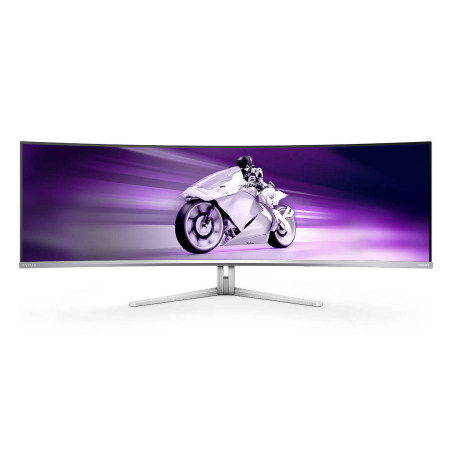 Evnia 8000 49M2C8900L/00 pantalla para PC 124,2 cm (48.9) 5120 x 1440 Pixeles Dual QHD QD-OLED Blanco