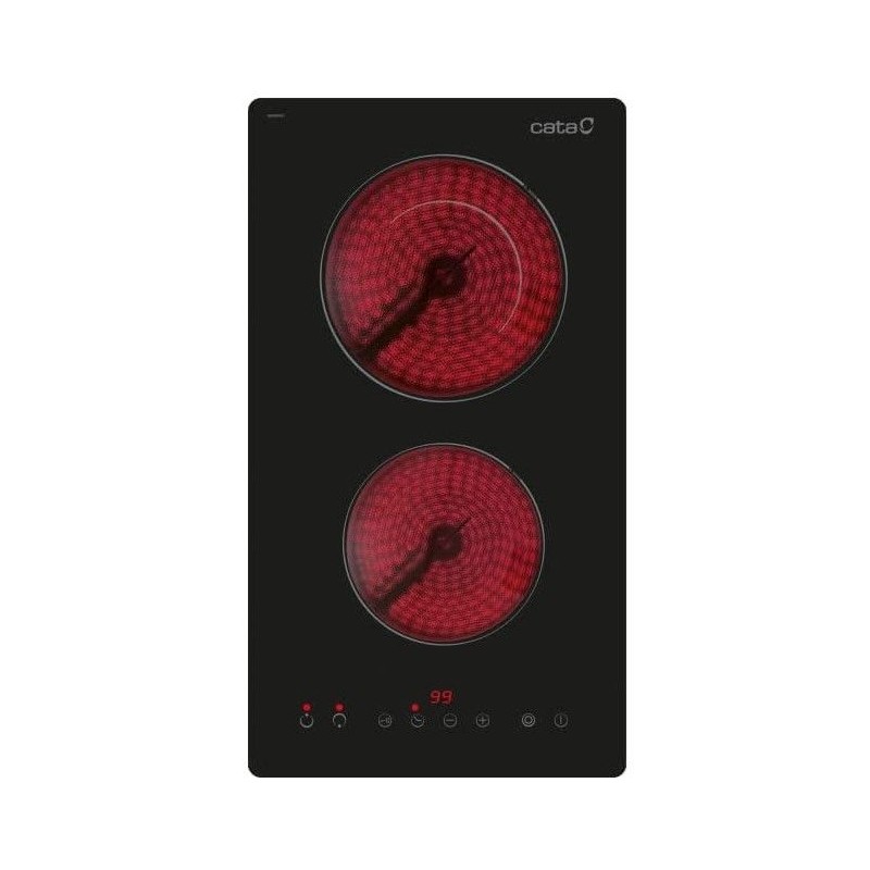 Vitroceramica Cata TD3002BKB, 2zonas, modular