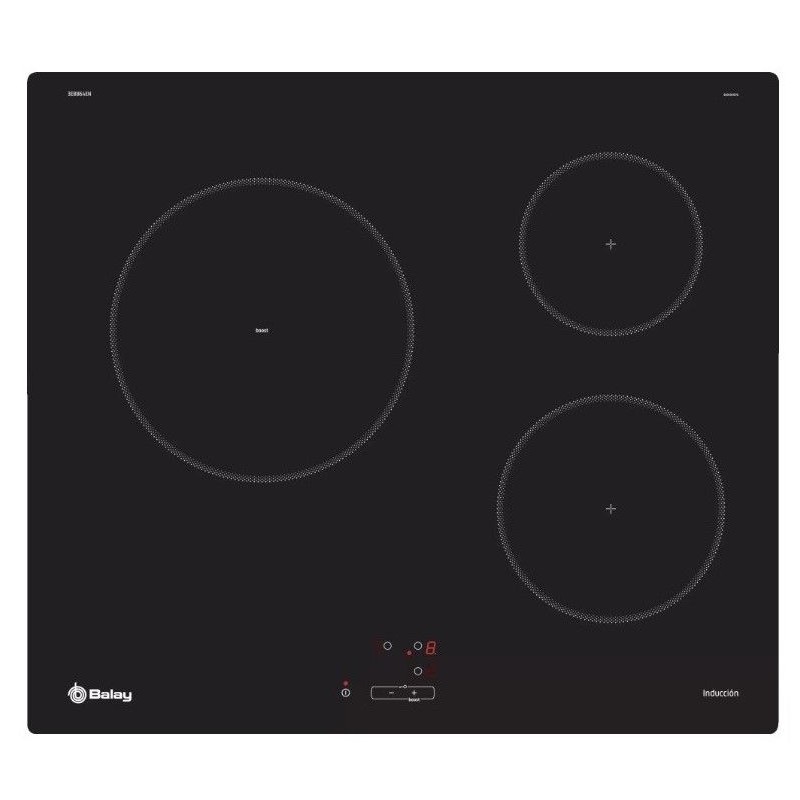 Induccion Balay 3EB864EN, 3 Zonas, 60cm, Negra Induccion Balay 3EB864EN, 3 Zonas, 60cm, Negra