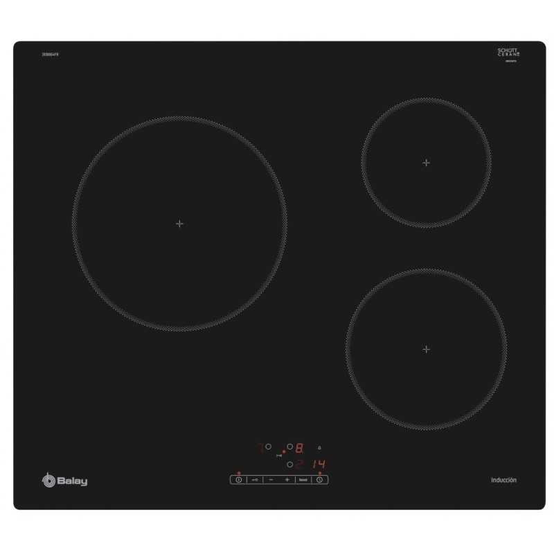 Induccion Balay 3EB864FR, 3 zonas