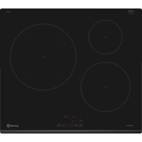 Induccion Balay 3EB865FR, 3 zonas, 60cm, bisel fro