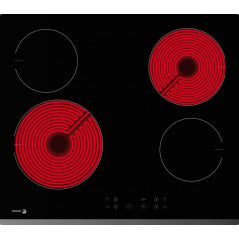 Vitroceramica Fagor 3VFT40AS, 4 zonas, 60cm