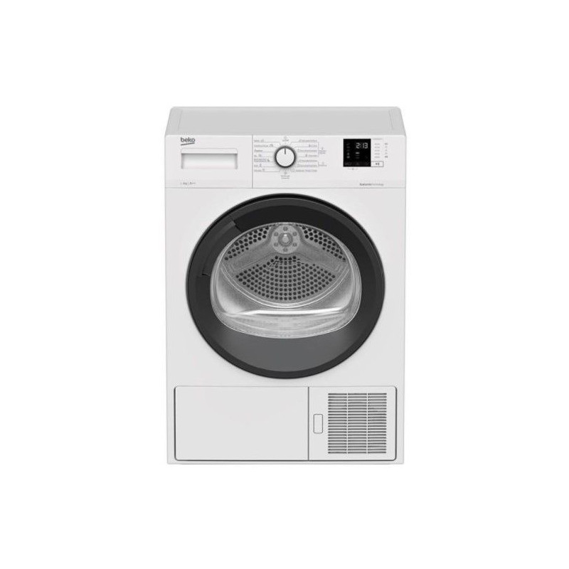 Secadora Beko DHS8413GA1, 8kg, A++, Bomba de Calor