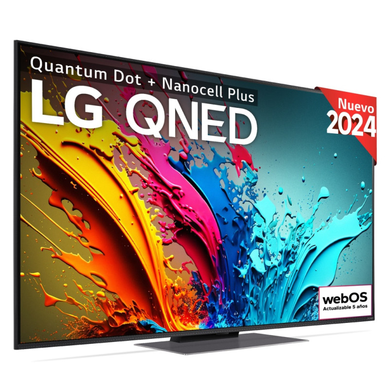 Tv QNED 55 LG 55QNED87T6B, 4K, 120HZ, Smart webOS