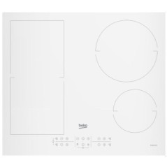 Induccion Beko HII64200FMTW, 4 zonas, 60cm, blanca