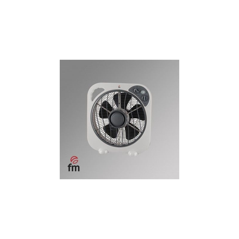 Ventilador Box fan FM BF35, aspas 30cm Ø temporiza