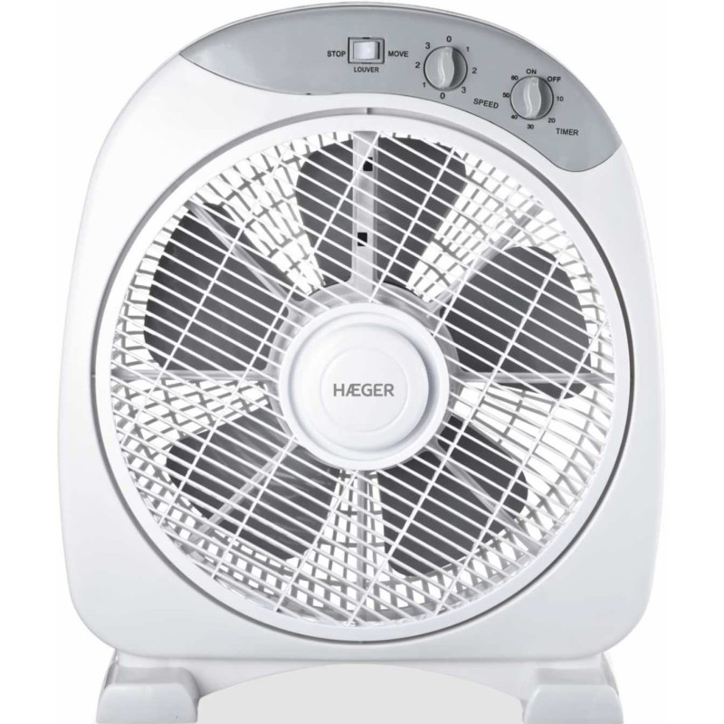 VENTILADOR BOX FAN HAEGER FF012004A HOME WIND 30.5