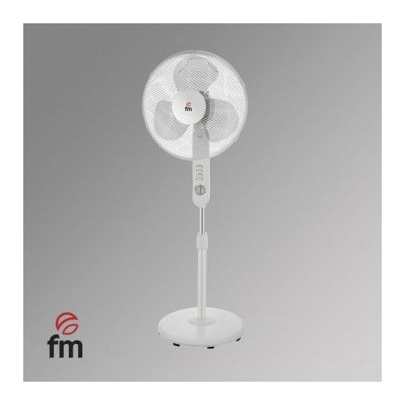 Ventilador pie FM P420, 40cm ø, temporizador