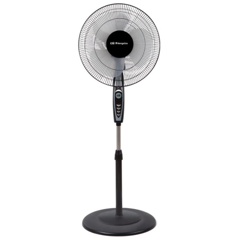 Ventilador Pie Orbegozo SF0148, 40cm, 50w, negro