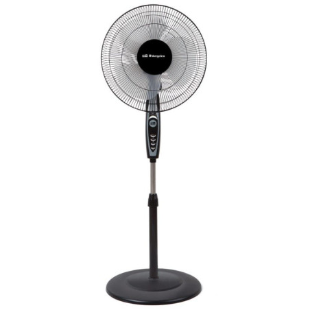 Ventilador Pie Orbegozo SF0148, 40cm, 50w, negro