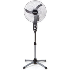 Ventilador Pie Orbegozo SF0156, 45cm, 60w, plata