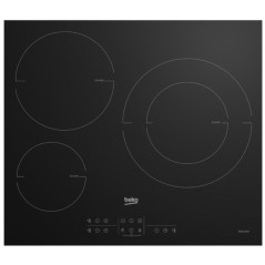 Induccion Beko HIIS63206M, 3 zonas, 28cm, 7200kw