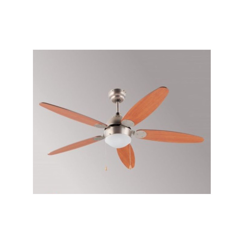 Ventilador Techo FM VT130, 132cm, 5 aspas, luz