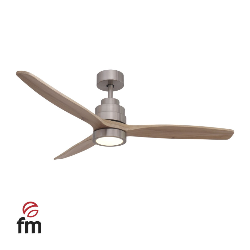 Ventilador Techo FM VT7000L,  DC 132cm Ø c/Luz c/M