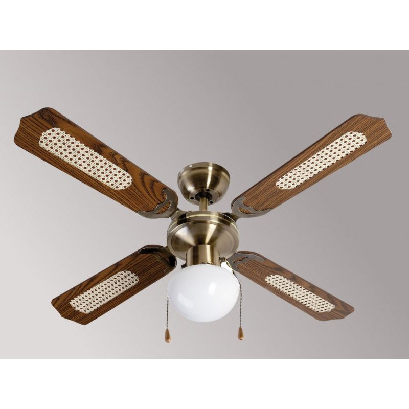 Ventilador Techo FM VTCLASSIC105, 105cm, luz