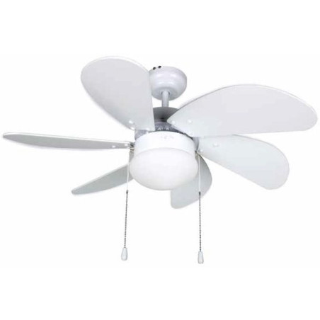 Ventilador techo Orbegozo CP15076B, 80cm, 6 aspas,