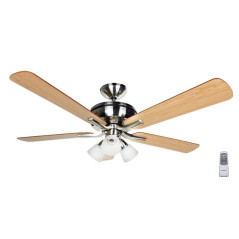 Ventilador techo Orbegozo CP68132, 132cm, 65w, luz