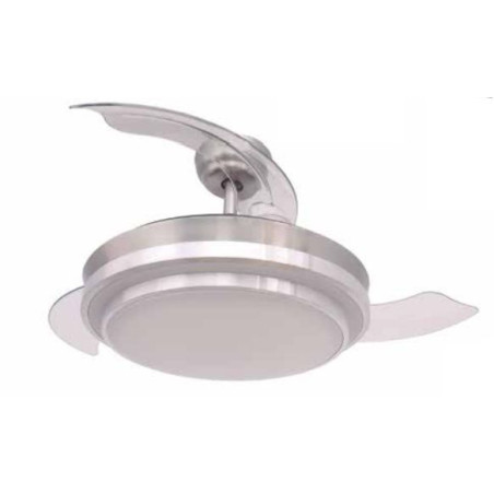 Ventilador Techo FM VTSENZAPLUS, 107cm, Aspas Retr