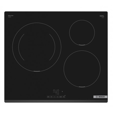 Inducción Bosch PUJ631BB5E, 3zonas, XL 28cm, Sprin