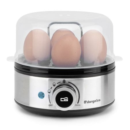 CueceHuevos Orbegozo CU5200, 7 simultaneos, Inox