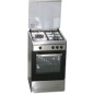 Cocina Rommer VCH356XFGBUT, 3 fuegos, butano, Inox