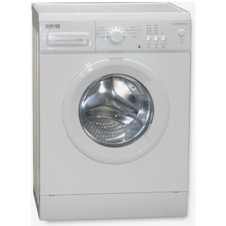 Lavadora Rommer FAMILY1148, 8kg, 1000rpm, D, Blanc