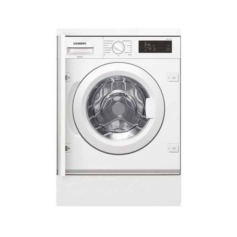 Lavadora Siemens WI12W327ES, 8kg, 1200rpm, Integra