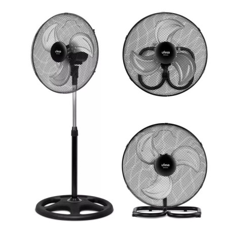 Ventilador Pie Ufesa OTTAWA, 45cm, 70w, 3in1