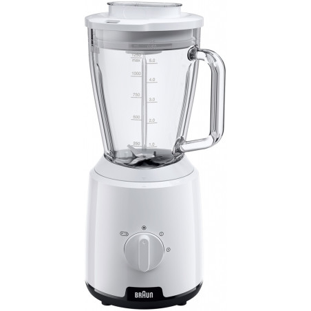 Batidora Vaso Braun JB1050WH, 600W, 1.25L