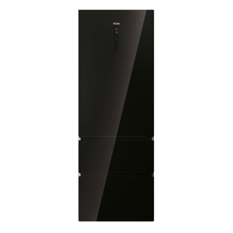 Combi Haier 3P HTW7720DNGB, 200x70cm, D, Negro