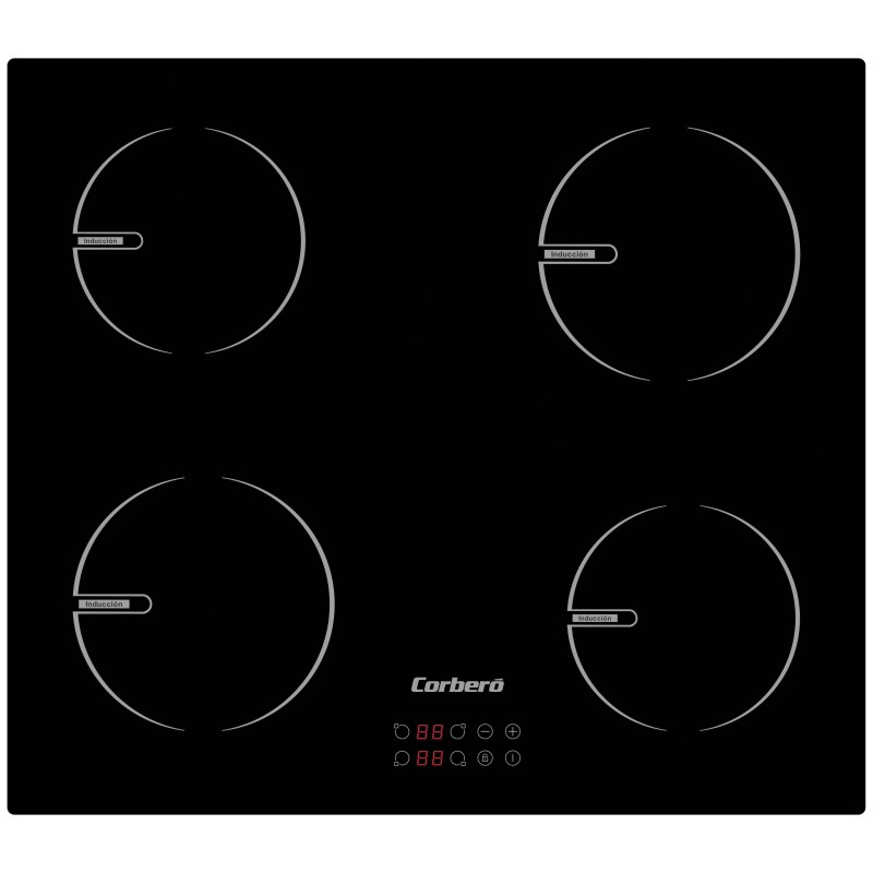 Inducción Corbero CCIBR6004, 4 zonas