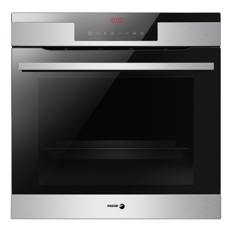 Horno Fagor 8H760TCX, Pirolitico, 77L, Inox