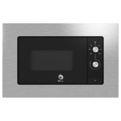 Microondas Balay 3CG6112X3, 20L, Negro/inox, Grill