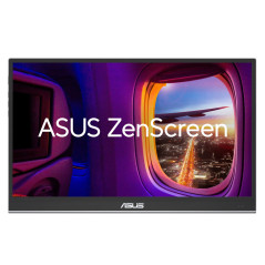 ZenScreen MQ16AHE pantalla para PC 39,6 cm (15.6) 1920 x 1080 Pixeles Full HD OLED Plata