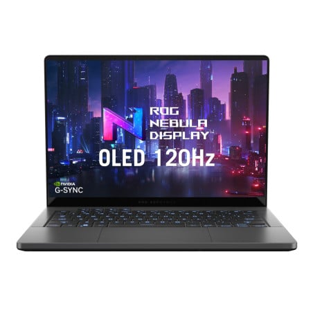 ROG Zephyrus G14 OLED GA403UI-QS049 - Portátil Gaming de 14 WQXGA+ 120Hz (AMD Ryzen 9 8945HS, 32GB RAM, 1TB SSD, RTX 4070 8GB, 