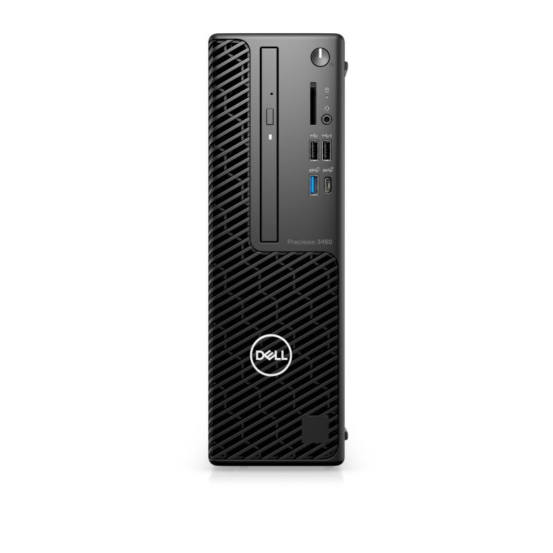 Precision 3460 Intel® Core™ i7 i7-14700 16 GB DDR5-SDRAM 512 GB SSD NVIDIA T1000 Windows 11 Pro SFF Puesto de trabajo Negro