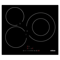 Induccion Edesa EIS6330RA, 3 zonas, bisel frontal