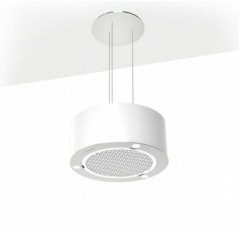 Campana Isla Cata MAGRABA, C, Inox-Blanco, 65cm, 6