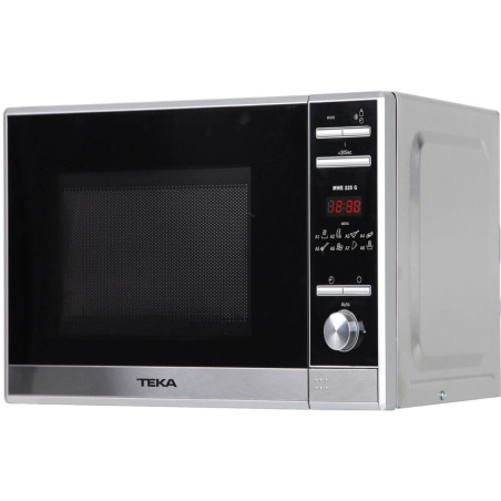 Microondas Teka MWE225GI, 20L, grill, Inox