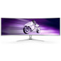 Evnia 8000 49M2C8900/00 pantalla para PC 124,2 cm (48.9) 5120 x 1440 Pixeles Dual QHD QD-OLED Blanco Evnia 8000 49M2C8900/00 pantalla para PC 124,2 cm (48.9) 5120 x 1440 Pixeles Dual QHD QD-OLED Blanco